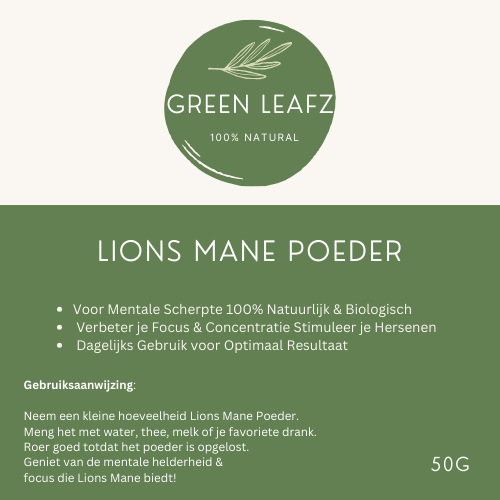 Lions Mane Poeder